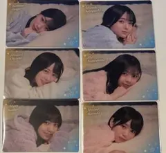 6期生コンプ(B賞 両面フォトカード のぎBOX 乃木坂46 モバイル 卒コン)