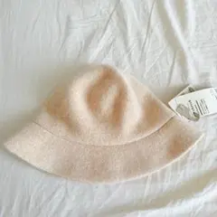 ウールバケットハット ベージュ 57.5-59cm