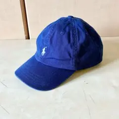 POLO ラルフ ローレン キャップ ネイビー サイズ5-7(〜56cmくらい)のサムネイル