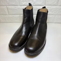SHIPS JET BLUE サイドゴアブーツ 黒 26.5cm