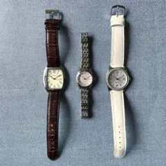 【ジャンク品】腕時計3本セット