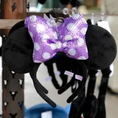 ミニーマウス耳カチューシャ