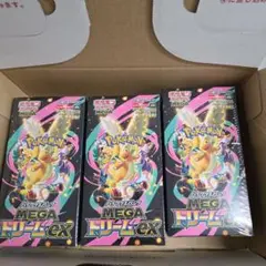 ポケモンカードゲーム MEGAドリームex 3BOX シュリンク付 ③