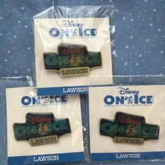ディズニー　ON ICE ピンバッジ3個セット