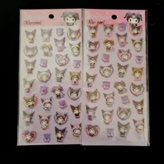 クロミ　ぷくっとシール　2枚セット