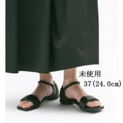 新品 SHISEI シセイ パデッドサンダル 37 ブラック 24cm 未使用 SHISEI シーセイ パデッド サンダル 37 黒 24cm ブラック