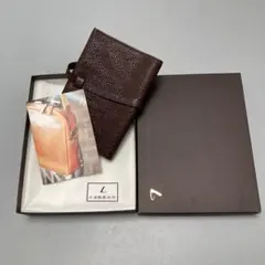 レザー製システム手帳 革　ダークブラウン A5サイズ