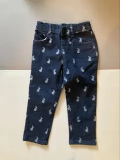 Gymboree うさぎ柄 デニムパンツ