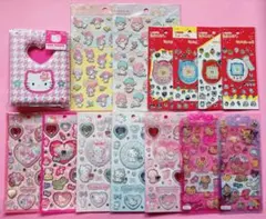 ♡キティ バインダー シール帳 キラキラジュエル ドロップジェリー キラキラ♡