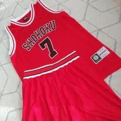 SHOHOKU 7 バスケットボールユニフォーム XL レッド