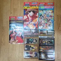 未使用ONE PIECE ミニクリアファイル 5種セット