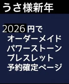 うさ様新年予約用32