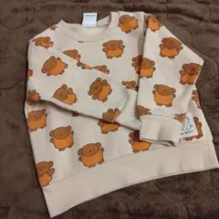 クマプリント トレーナー 100サイズ　miffy