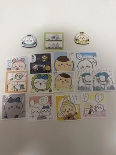 ちいかわ　くら寿司マグネット+シールセット