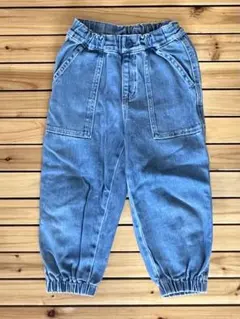 【最終値下】ユニクロ デニムベイカージョガーパンツ 110cm
