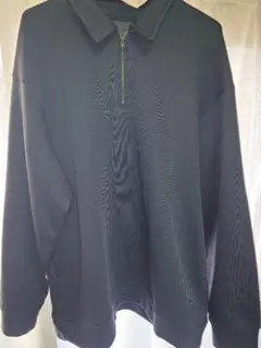 《オレンジ様専用》【無印良品】二重編み衿付きプルオーバー　XLサイズ