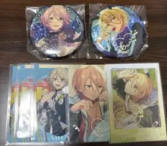 あんさんぶるスターズ　あんスタ　藍良　カード　缶バッジ