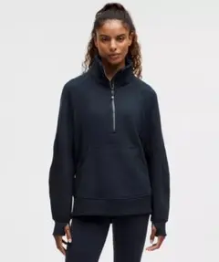 lululemon 紫外線対策UPF40+ ストレッチ 軽量 ハーフジップ - メルカリ