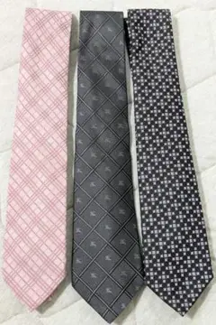 ネクタイ BURBERRY、BLACKLABEL、ALFREDO BERETTA