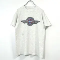 90sヴィンテージ・Tシャツ サウスウエスト航空 ロゴ アッシュ