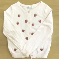 H&M いちごカーディガン　100㎝