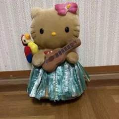 ハローキティ ハワイアンぬいぐるみ　　23センチくらい