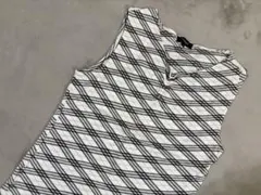 Burberry バーバリー 綿カットソー ノースリーブ