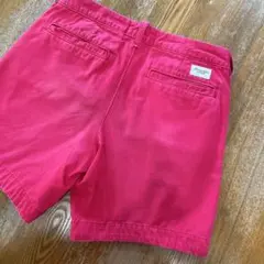 美品　Abercrombie & Fitch　ショートパンツ　ピンク　W32のサムネイル