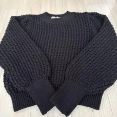 ZARA 透け感ありニットセーター Sサイズ