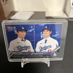 大谷翔平　山本由伸　ドジャース入団記念カード