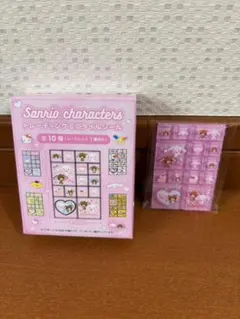 サンリオキャラクターズ トレーディングミニタイルシール未使用 シュガーバニーズ