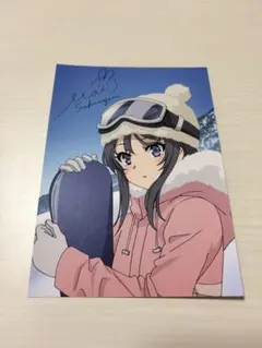 青春ブタ野郎 桜島麻衣 ブロマイド 4枚