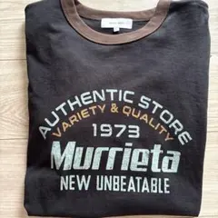 MONO-MART Tシャツ カレッジロゴ ブラックのサムネイル