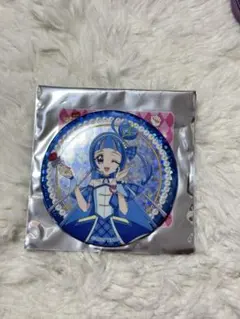 映画プリキュア ブルジュラ ホログラム缶バッジ キミプリ キュアウィンク
