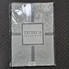 【新品未使用】TRIBECA テーブルクロス ダマスク柄 楕円形 オーバルクロス