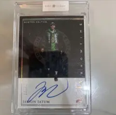 Jayson Tatum サイン入りカード BOSTON CELTICS