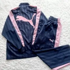 【未使用級美品】PUMA ジャージ セットアップ 上下セット 薄ピンク y2k