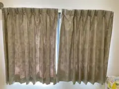 1級遮光カーテン200×135cm2枚グリーンのサムネイル