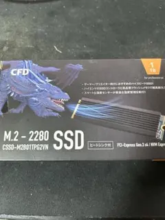 CFD M.2-2280 SSD 1TB ヒートシンク付　他のサムネイル