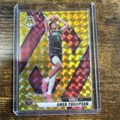 Amen Thompson Reactive Yellow Prizm Card