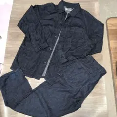 UNIQLO　ユーティリティデニムジャケット、ズボンセット