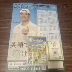 ECC PT DVD教材 メモリ　大谷翔平カレンダー付き