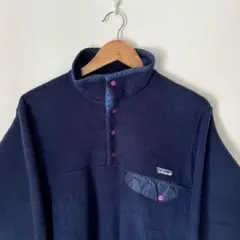 patagonia Synchilla ネイビー フリースジャケット