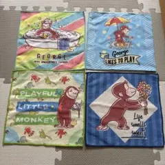 ジョージ ハンカチ4枚セット