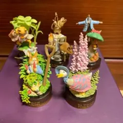【非売品】ピーターラビット　ボトルキャップ　フィギュア　全5種コンプリート