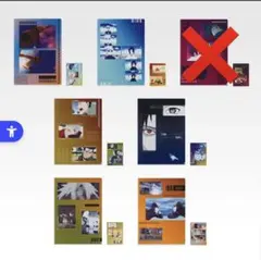 一番くじ ナルト　J賞　クリアファイル　6種　セミコンプ