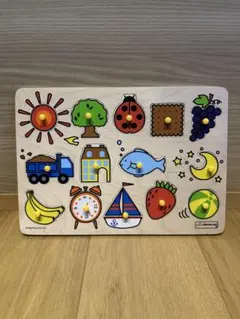 ボーネルンド 木製ペグパズル 知育玩具