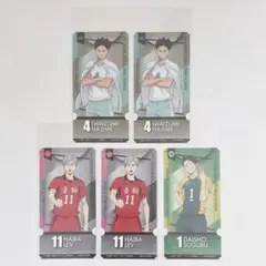 ハイキュー チケットライクコレクション チケット 灰羽 岩泉 大将