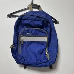 L.L.Bean 青 リュック フロントポケット付きのサムネイル