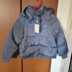 新品タグ付き　中綿　ブルゾンジャケット　ブルー